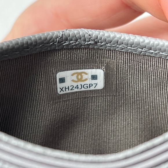 Chanel cardholder Light Gray 2024 - Picture 5 of 5